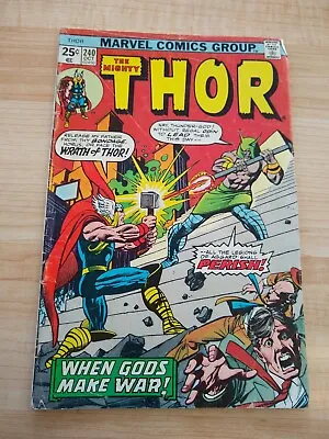 Buy THE MIGHTY THOR #240 By Marvel Comics (1975) • 3.15£