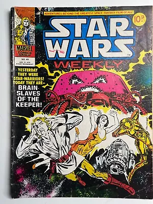 Buy Star Wars Weekly  No.49 Vintage Marvel Comics UK. • 2.45£
