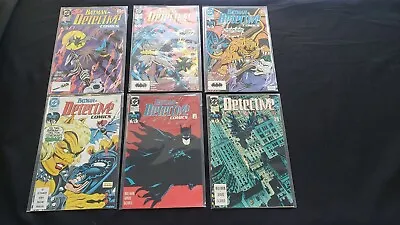 Buy Detective Comics 6pc (vf/nm) Issues #621-26, Now, Joker-meet Bathound 1990-91 • 7.26£