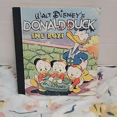 Buy Walt Disney's DONALD DUCK The Boys HB Book Whitman 1948 Bill Collectors Z5 • 11.37£