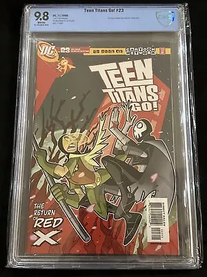 Buy TEEN TITANS GO! #23 (2005) CBCS 9.8 WHITE ~ 1st Appearance Of Red X ~ DC KEY!!! • 639.62£