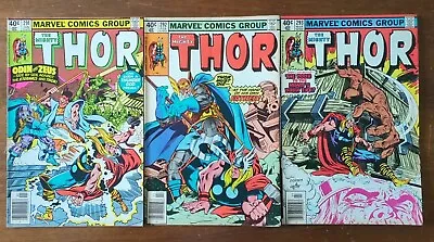 Buy Thor #291-299 - Lot Of 9! Zeus Vs Odin Eternals Saga Hulk Dr Doom Loki Valkyrie • 35.84£