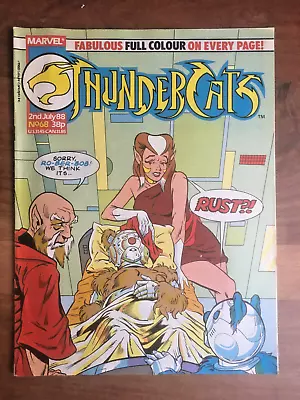 Buy Thundercats # 68 UK With Poster - VF 1st Print 1988 (Marvel Comics) • 6.95£