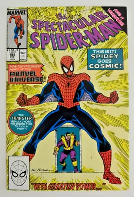 Buy Spectacular Spider-Man #158 NM 1st Cosmic Spidey Gerry Conway Buscema • 7.08£