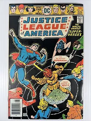 Buy Justice League Of America #133 Vol 1 DC 1976 Bronze Age Batman/Superman VF! • 11.11£