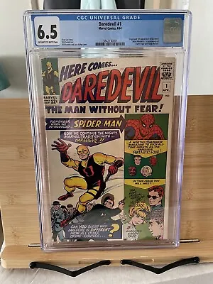 Buy Daredevil 1 CGC 6.5 1ST APPEARANCE OD DAREDEVIL, KAREN PAGE AND FOGGY NELSON • 8,500£