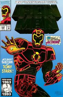 Buy Iron Man (1st Series) #290 VF/NM; Marvel | 48 Pages Foil Cover - We Combine Ship • 2.96£