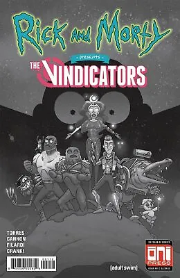 Buy Rick And Morty Presents The Vindicators #1 - Second Print - Oni Press - 2018 • 3.95£
