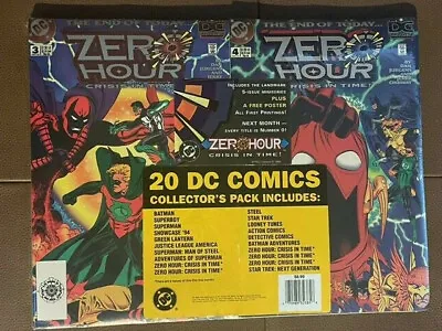 Buy NEW & SEALED 1994 DC Comics - Zero Hour Crisis In Time Collector's 20 Issue Pack • 44.19£