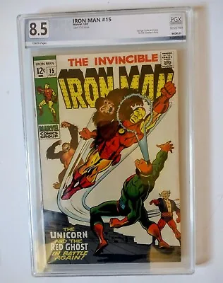 Buy Iron Man #15 (July 1969) PGX/CGC 8.5 (OW/WP) Last 12¢ Issue! • 160.49£