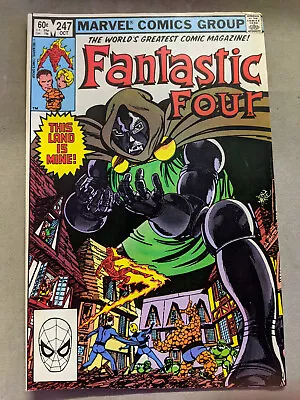 Buy Fantastic Four #247, Marvel Comics, 1982, 1st Krostoff Vernard, FREE UK POSTAGE • 20.99£
