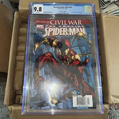 Buy NEWSSTAND Amazing Spider-Man #529 2.99 Newsstand Edition! CGC 9.8 Comics 2006 • 343.75£