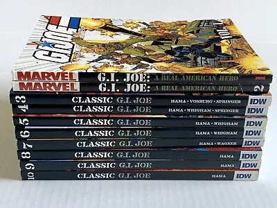 Buy G.I. Joe- Graphic Novels -vol #1 -#10 (2002-2012) Collects Issues #1 -#100 (NM+) • 632.49£
