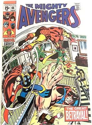 Buy Avengers. # 66. 1st Series. Key 1st App & Use Of Adamantium.  July 1969. Vfn- • 59.99£