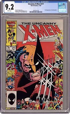 Buy Uncanny X-Men #211D CGC 9.2 1986 3956257016 • 41.01£