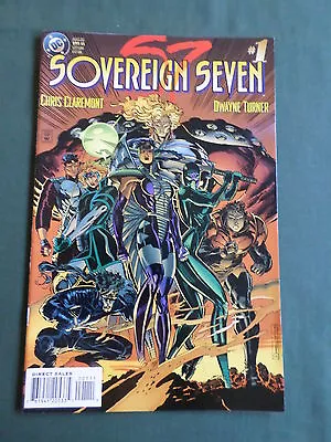 Buy Sovereign Seven - S7 - Dc Comic-usa  -july 1995  # 1   - Vg • 3.50£