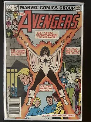 Buy Avengers #227 (Marvel) Newsstand 2nd Monica Rambeau Captain Marvel • 16£