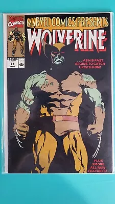 Buy Marvel Comics Presents #51 June 1990 Wolverine Paul Gulacy Cover • 4.80£