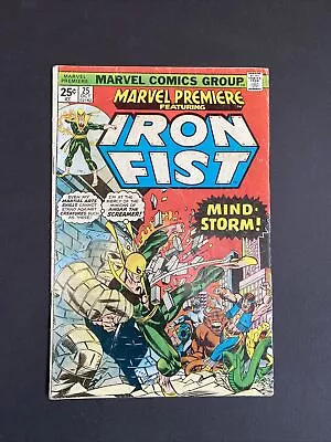 Buy Marvel Premiere #25 Iron First,  1st John Byrne Artwork On Iron Fist • 14.39£