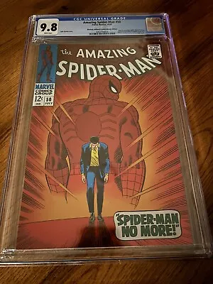 Buy ✨Amazing Spider-Man #50 - CGC 9.8 - MEXICO FOIL - ROMITA Classic Cover • 93.31£