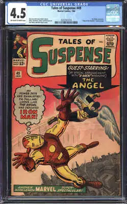Buy Tales Of Suspense #49 Cgc 4.5 Ow/wh Pages // 1st X-men Crossover Marvel 1964 • 197.89£