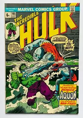Buy The Incredible Hulk #165. (Marvel 1973) Bronze Age. • 29.50£