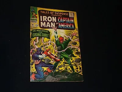 Buy Tales Of Suspense #80 Marvel 1966 Comic Book Featuring Iron Man Captain America • 8.94£