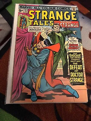 Buy Strange Tales #183 Marvel Comics Dr Strange January 1976 Uk Price Variant • 9.95£