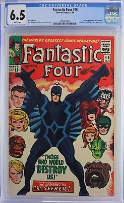 Buy Fantastic Four #46 1966 Cgc Grade 6.5 White Pages • 205.47£