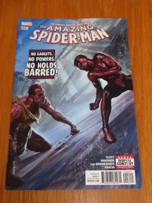 Buy Spiderman Amazing #28 Marvel Comics August 2017 • 3.99£