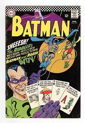 Buy Batman #179 GD- 1.8 1966 • 138.36£