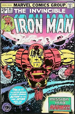 Buy Iron Man #80 Vol 1 (1975) KEY *Black Lama & Firebrand Appearance* - Mid Grade • 6.77£