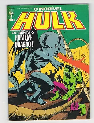 Buy Incredible Hulk #292 O Incrível Hulk #45 Portuguese Brazilian Comics Marvel 1987 • 14.99£