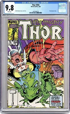 Buy Thor #364 CGC 9.8 1986 2091480018 1st App. Throg (Frog Thor) • 231.86£