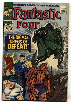 Buy Fantastic Four #58 1966 Dr Doom-silver Surfer- Comic Book • 47.57£