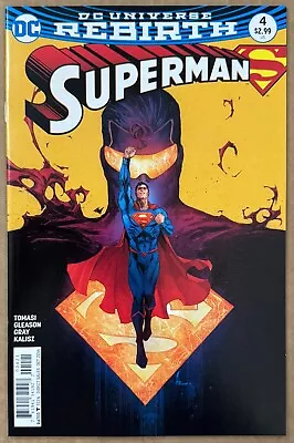 Buy Superman #4 - Rebirth - Cover B - First Print - Dc Comics 2016 • 3.99£