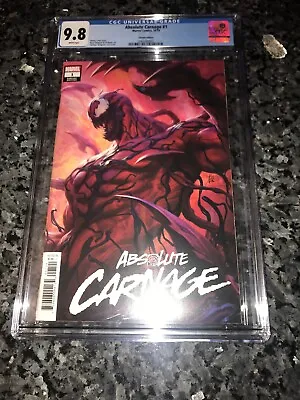 Buy ABSOLUTE CARNAGE #1  Cgc 9.8 ARTGERM VARIANT !!! • 67.80£