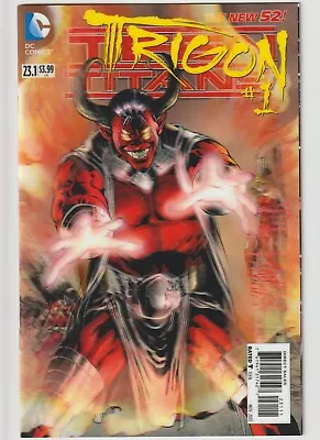 Buy Teen Titans #23.1 3d Lenticular Cover (2013) (dc New 52) Trigon #1 • 2.99£