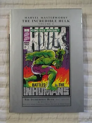 Buy Marvel Masterworks: The Incredible Hulk, Vol. 4 (2007) HC - *ULTRA* Rare • 41.99£