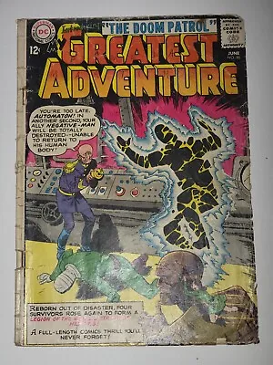 Buy My Greatest Adventure #80 VINTAGE DC Comic HOT KEY 1st Doom Patrol Appearance • 235.74£