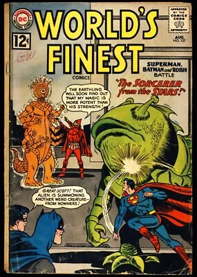 Buy WORLD'S FINEST COMICS #127 1962 SUPERMAN Batman AQUAMAN Green Arrow • 7.90£