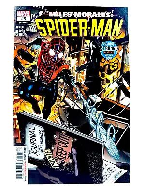 Buy Marvel MILES MORALES: SPIDER-MAN (2020) #15 Strange Academy Preview NM- (9.2) • 17.87£