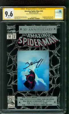Buy Amazing Spider Man 365 CGC SS 9.6 Bagley 1st Spider Man 2099 Sketch 8/1992 • 263£