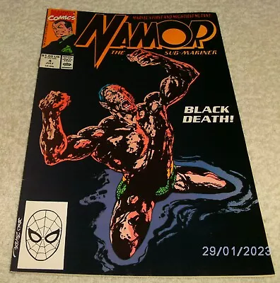 Buy Marvel Comics Namor The Sub-mariner 1991 # 4 Vf/vf+ • 5.25£