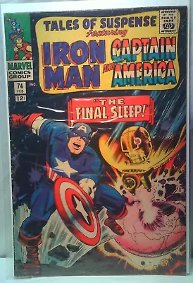 Buy Tales Of Suspense Iron Man And Captain America Marvel Comics  74 6.0 • 11.19£