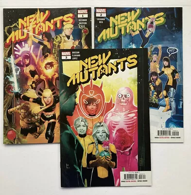 Buy NEW MUTANTS 1 2 3 2020 Hickman Marvel Comics • 9£