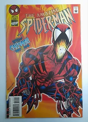 Buy 1996 Amazing Spiderman 410 NM.First App.Spider-Carnage.Marvel Comics • 42.64£