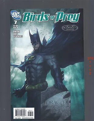 Buy Birds Of Prey #7 1st Mortis VF/NM 2010 DC Stanley Artgerm Lau Cover St612 • 5.10£