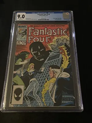 Buy Fantastic Four #278 5/85 CGC 9.0 WHITE Pages • 35.58£