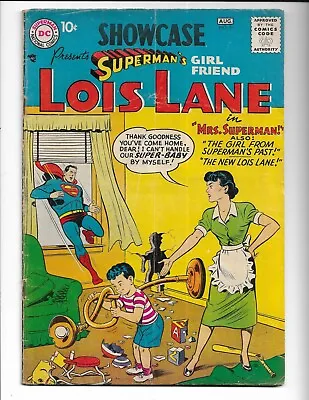 Buy Showcase 9 - G/vg 3.0 - 1st Solo Appearance Of Lois Lane - Superman (1957) • 563.77£